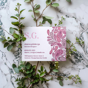 Prospectus 11,4 Cm X 14,2 Cm Paisleys Elegant