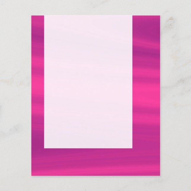 Prospectus 11,4 Cm X 14,2 Cm Panneau 010 - Situation rose (Devant)