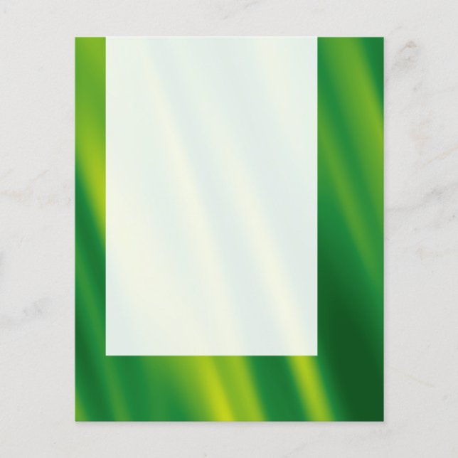 Prospectus 11,4 Cm X 14,2 Cm Panneau 012 - Automne verte (Devant)