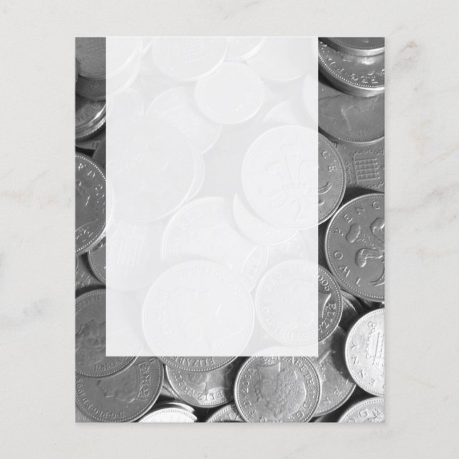 Prospectus 11,4 Cm X 14,2 Cm Panneau 015 - Argent (Devant)