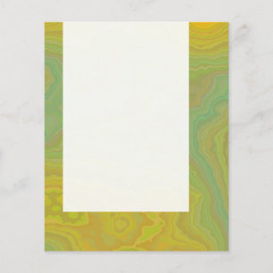 Prospectus 11,4 Cm X 14,2 Cm Panneau 032 - Minéraux jaunes et verts