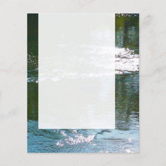 Prospectus 11,4 Cm X 14,2 Cm Panneau 038 - Sparkling River (Devant)