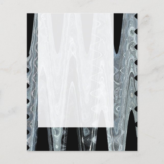 Prospectus 11,4 Cm X 14,2 Cm Panneau 077 - Vague de glace 02 (Devant)