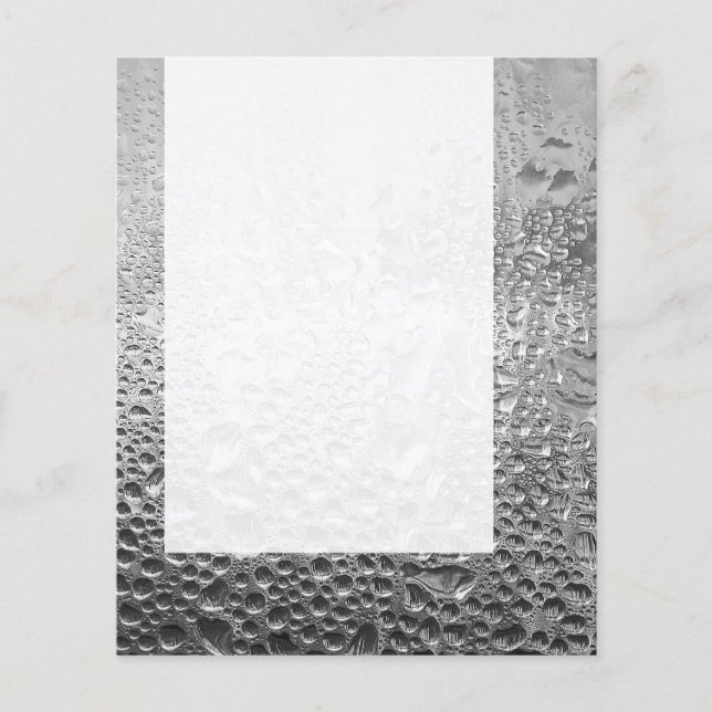 Prospectus 11,4 Cm X 14,2 Cm Panneau 086 - Eau Cool (Devant)