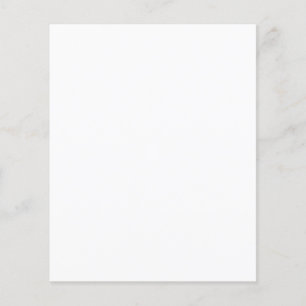 Prospectus 11,4 Cm X 14,2 Cm Papier circulaire de 4,5 po x 5,6 po