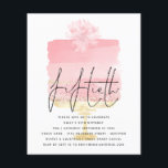 Prospectus 11,4 Cm X 14,2 Cm PAPIER | Pink Cake Script 50th Birthday Invitation<br><div class="desc">PAPER Pink Cake Script 50th Birthday Invitation. Une alternative PAPER (pas de carte) de grande valeur dans une taille plus petite 4, 5" x 5, 6" sans enveloppes - les enveloppes standard A6 sont la taille la plus proche à adapter. Le cinquantième en entête est dans un style manuscrit serré...</div>