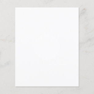 Prospectus 11,4 Cm X 14,2 Cm Papier pour dépliant 4,5" x 5,6"