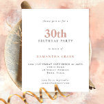 Prospectus 11,4 Cm X 14,2 Cm PAPIER Simple Texte Blush 30e Invitation anniversa<br><div class="desc">PAPER Simple Texte Blush 30th Birthday Invitation. Une alternative de 4, 5 x 5, 6 pouces entièrement personnalisable,  rapport qualité/prix PAPER,  pas de carte,  fournie SANS enveloppe (A6 sont la taille la plus proche à adapter).</div>