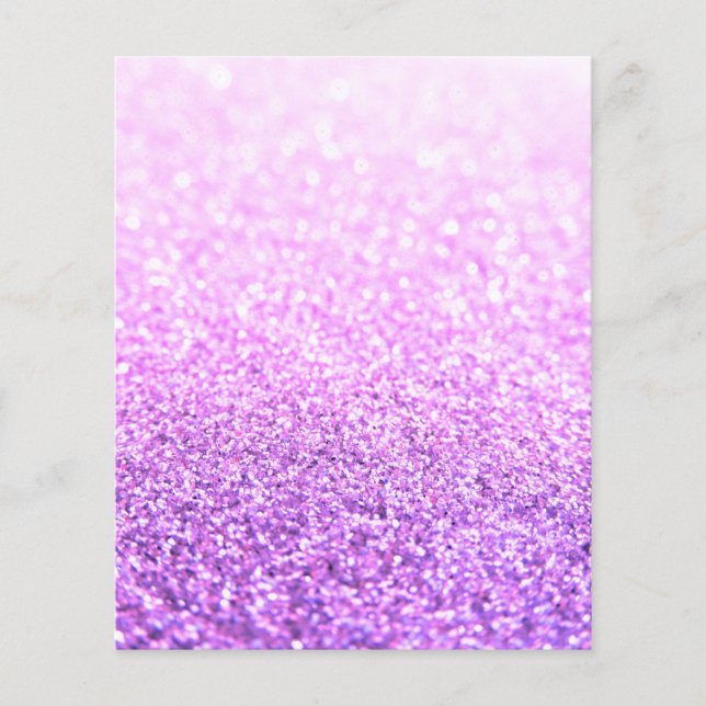 Prospectus 11,4 Cm X 14,2 Cm Parties scintillant (Devant)