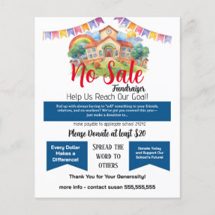 Prospectus 11,4 Cm X 14,2 Cm Pas d'activité de collecte de fonds VENDRE