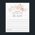 Prospectus 11,4 Cm X 14,2 Cm Pastel Blush Fête des mariées double face Date Nui<br><div class="desc">Commencez la fête avec cette amusante activité de Fête des mariées DOUBLE côté! L'un des côtés est Partagez votre Idée de la Nuit Date préférée - et l'autre est Partagez quelques conseils! Double le plaisir pour le prix d'un ! Voir la collection entière pour plus d'articles correspondants !</div>