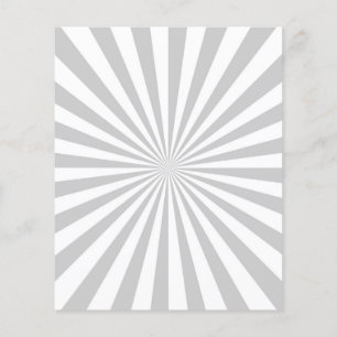 Prospectus 11,4 Cm X 14,2 Cm Personnaliser classique Grey Burst Roue de rotatio