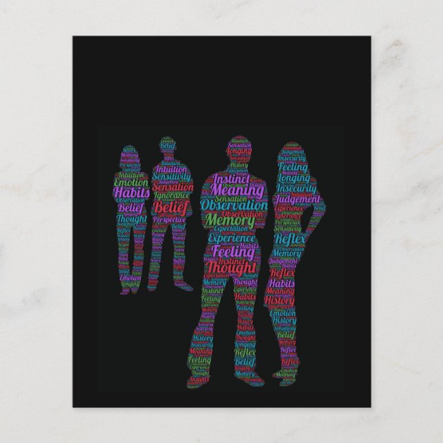 Prospectus 11,4 Cm X 14,2 Cm personne-parler-441462 perception réalité opinion  (Devant)