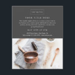 Prospectus 11,4 Cm X 14,2 Cm Photo professionnelle minimaliste des événements p<br><div class="desc">Une simple invitation d'entreprise photo moderne avec une typographie propre et un agencement minimal. Cliquez sur le bouton Modifier pour customiser cette conception avec votre photo d'entreprise et les détails.</div>
