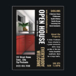 Prospectus 11,4 Cm X 14,2 Cm Photo Style Realtor Open House Publicité<br><div class="desc">Photo Style Realtor Open House Publicité Flyers Par Le Magasin Carte de visite.</div>
