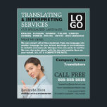 Prospectus 11,4 Cm X 14,2 Cm Photographie personnalisée, traducteur et interprè<br><div class="desc">Photographie Personnalisée,  Traducteur & Interprète Flyers Publicitaires Par Le Magasin Carte de visite.</div>