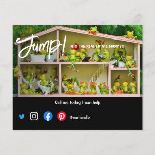 Prospectus 11,4 Cm X 14,2 Cm plonger dans le marché immobilier vendre maison gr