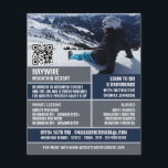 Prospectus 11,4 Cm X 14,2 Cm Portrait de skieur, leçons de ski/snowboard<br><div class="desc">Skier Portrait,  Ski/Snowboard Leçons/Cours Publicité Flyers Par Le Magasin Carte de visite.</div>
