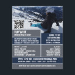 Prospectus 11,4 Cm X 14,2 Cm Portrait de skieur, leçons de ski/snowboard<br><div class="desc">Skier Portrait,  Ski/Snowboard Leçons/Cours Publicité Flyers Par Le Magasin Carte de visite.</div>