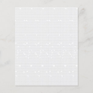 Prospectus 11,4 Cm X 14,2 Cm Promotion de Luxe de Marque de Flyer Minimaliste M