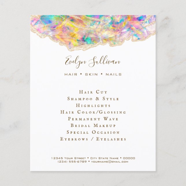 Prospectus 11,4 Cm X 14,2 Cm prospectus de conception (Devant)