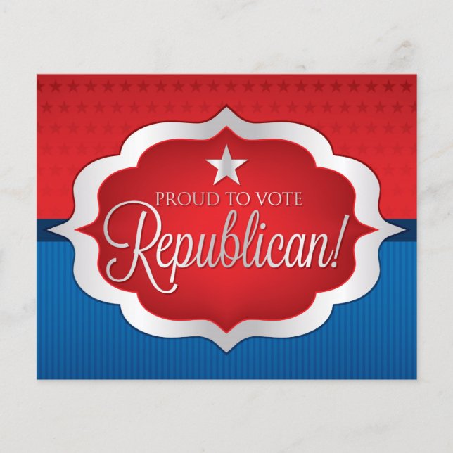 Prospectus 11,4 Cm X 14,2 Cm Républicain (Devant)