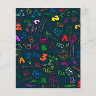 Prospectus 11,4 Cm X 14,2 Cm Retour à l'école