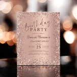 Prospectus 11,4 Cm X 14,2 Cm Rose Budget Parties scintillant or 21e anniversair<br><div class="desc">Fêtez le 21ème anniversaire avec une touche pétillante, tout en gardant les choses à l'ordre du jour ! Le Budget Rose Gold Parties scintillant 21st Birthday Invitation offre un magnifique design de parties scintillant rose or, parfait pour marquer cet anniversaire jalon. Cette invitation abordable mais élégante assure que votre célébration...</div>