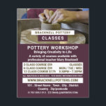 Prospectus 11,4 Cm X 14,2 Cm Roue de Potter, Cours de Poterie, Potters<br><div class="desc">Roue De Potter,  Cours De Poterie,  Potters Annonces Publicitaires Par Le Magasin Carte de visite.</div>