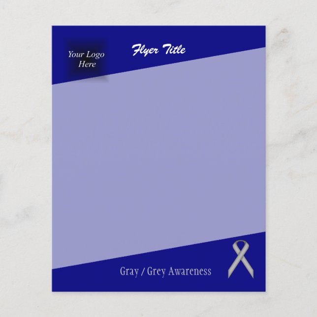 Prospectus 11,4 Cm X 14,2 Cm Ruban standard gris par Kenneth Yoncich (Devant)