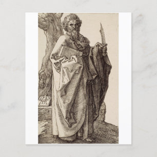 Prospectus 11,4 Cm X 14,2 Cm Saint Barthélemy l'apôtre Beaux-Arts