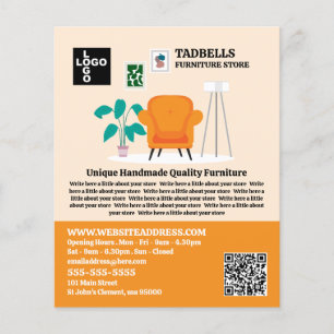 Prospectus 11,4 Cm X 14,2 Cm Salle d'été - Ventes de magasin de meubles