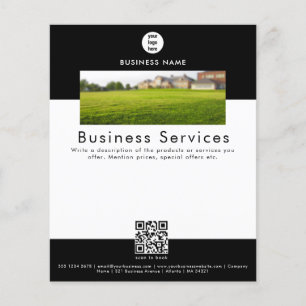 Prospectus 11,4 Cm X 14,2 Cm Service de dépliant publicitaire Entretien de pelo