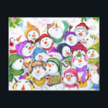 Prospectus 11,4 Cm X 14,2 Cm Snowmans Christmas Flyer Cadeau<br><div class="desc">Joyeux Snowmans Joyeux Noël Fête Dessin Drôle Dessin Dessin Dessin Dessin Snowman - Choisissez / Ajoutez votre texte unique / Police / Couleur - Faites votre cadeau spécial - Redimensionnez et déplacez ou retirez et ajoutez des éléments / image avec outil de personnalisation ! - Dessin et design par MIGNED....</div>