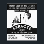 Prospectus 11,4 Cm X 14,2 Cm Solo Singer, Karaoke Event Publicité<br><div class="desc">Solo Singer,  Karaoke Event Advertising Flyer par The Carte de visite Store.</div>