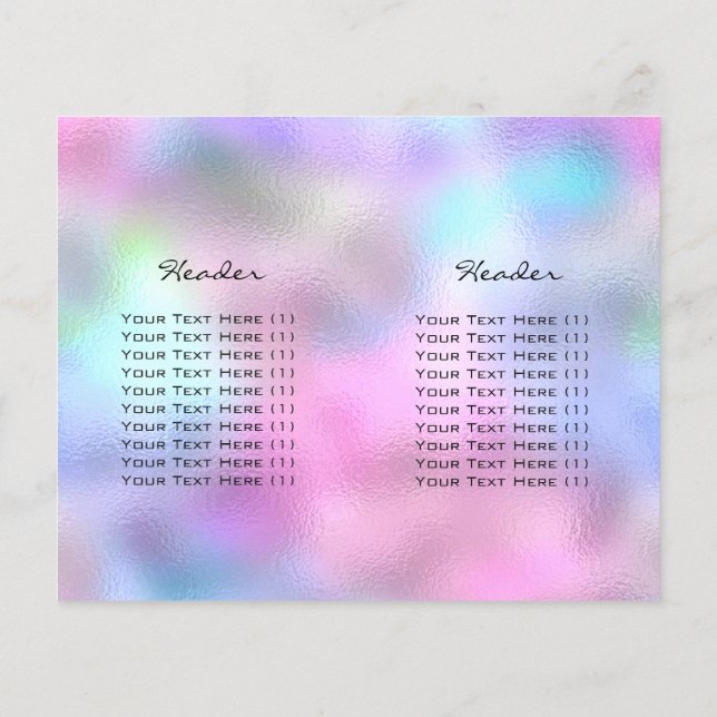 Prospectus 11,4 Cm X 14,2 Cm Spark Parties scintillant maquillage Eyelash Prix  (Dos)