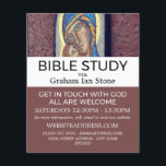 Prospectus 11,4 Cm X 14,2 Cm Spiritual Art Decor, Christian Bible Class Advert<br><div class="desc">Spiritual Art Decor,  Christian Bible Class Advertising Flyers By The Business Card Store.</div>