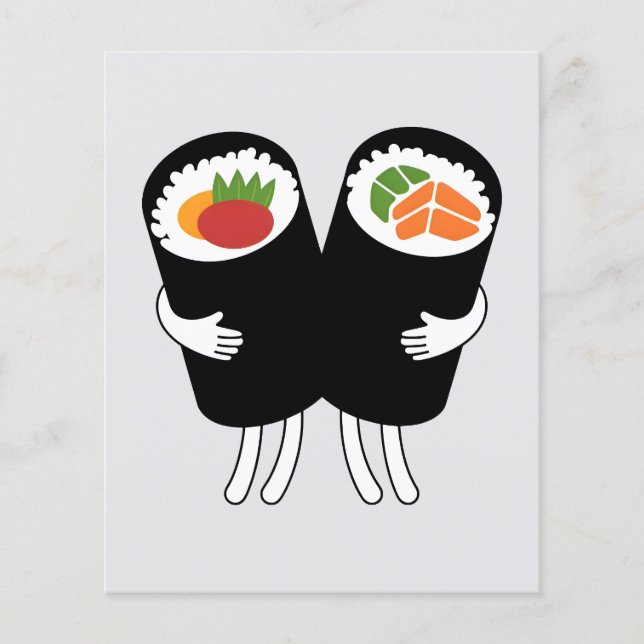 Prospectus 11,4 Cm X 14,2 Cm Sushi Waltz (Devant)