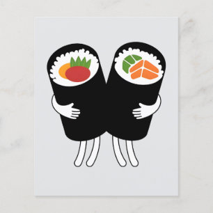 Prospectus 11,4 Cm X 14,2 Cm Sushi Waltz
