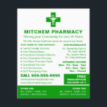 Prospectus 11,4 Cm X 14,2 Cm Symbole apothecaire, Pharmacie, Pharmaciens<br><div class="desc">Symbole apothecaire,  Pharmacie,  Pharmaciens Publicité Des Flyers Par Le Magasin Carte de visite.</div>