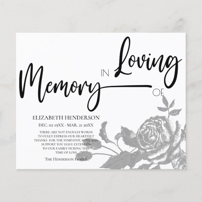 Prospectus 11,4 Cm X 14,2 Cm Sympathie/Merci budgétaire. (Devant)