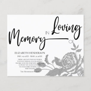 Prospectus 11,4 Cm X 14,2 Cm Sympathie/Merci budgétaire.