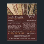 Prospectus 11,4 Cm X 14,2 Cm Tapis Motifs, Couche Tapis, Publicité sur pots<br><div class="desc">Tapis À Motifs,  Couche De Tapis,  Flyers Publicitaires De Pots Par Le Magasin Carte de visite.</div>