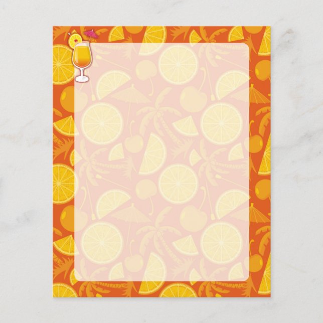 Prospectus 11,4 Cm X 14,2 Cm Tequila sunrise (Devant)