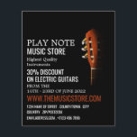 Prospectus 11,4 Cm X 14,2 Cm Tête de guitare, magasin d'instruments de musique<br><div class="desc">Tête De Guitare,  Boutique D'Instruments De Musique Flyers Publicitaires Par Le Magasin Carte de visite.</div>