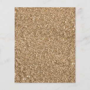 PROSPECTUS 11,4 CM X 14,2 CM TEXTURES DE SABLE DE PLAGE ARRIÈRE - PLANS PERSONN