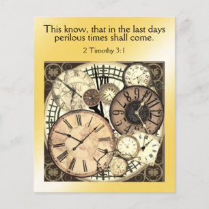 Prospectus 11,4 Cm X 14,2 Cm Traction évangélique
