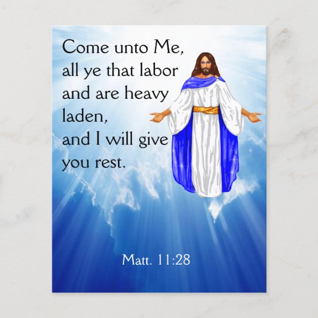 Prospectus 11,4 Cm X 14,2 Cm Traction évangélique (Devant)