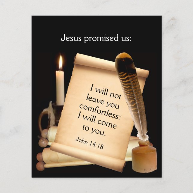 Prospectus 11,4 Cm X 14,2 Cm Traction évangélique (Devant)