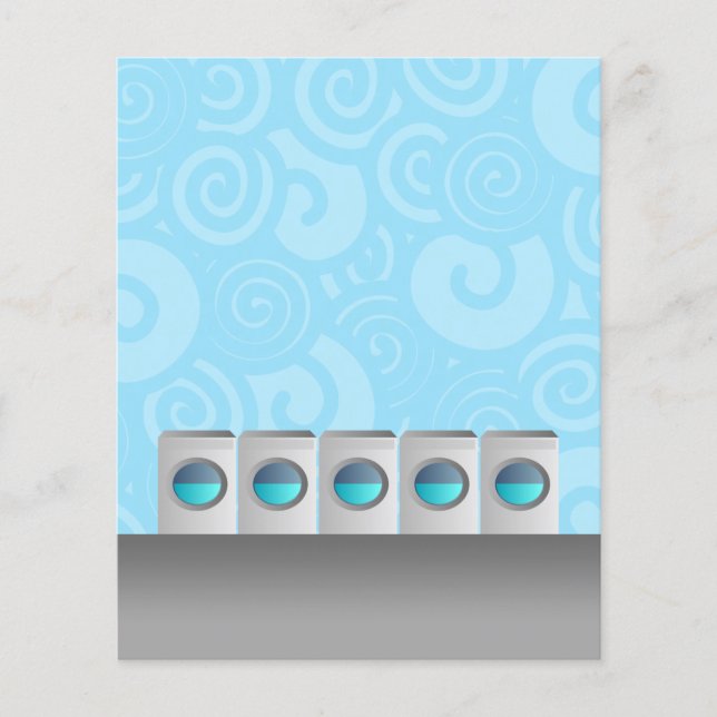 Prospectus 11,4 Cm X 14,2 Cm Tracts de Laverie (Devant)